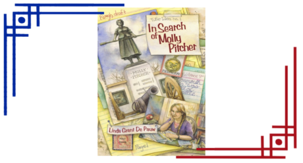 InSearchOfMollyP-redBlueLineFramed